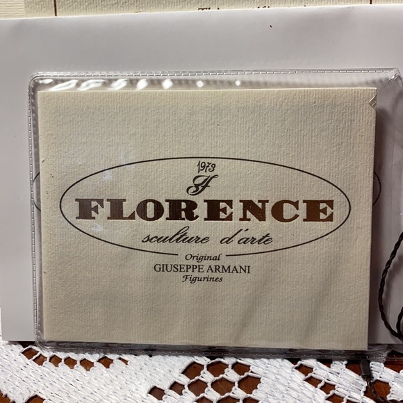 Florence Giuseppe Armani Art Figurine - Picture 15 of 16